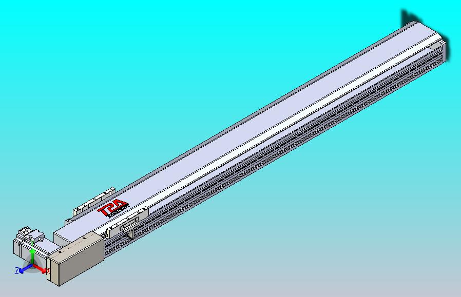 皮带直线轴半封闭可选导轨TPA-HNB-120D-110-L900-MR-C-P40-N3