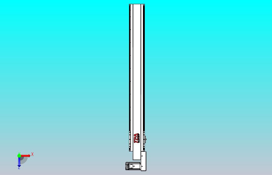 皮带直线轴半封闭可选导轨TPA-HNB-120D-110-L900-MR-Y-P40-N3