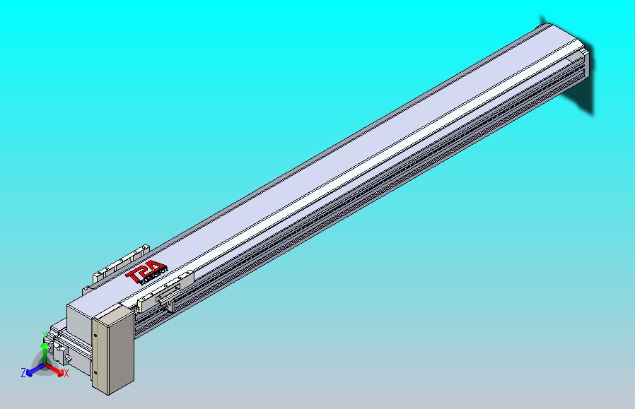 皮带直线轴半封闭可选导轨TPA-HNB-120D-110-L900-RP-C-P40-N3