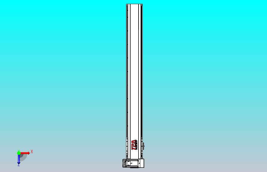 皮带直线轴半封闭可选导轨TPA-HNB-120D-110-L900-RU-Y-P40-N3