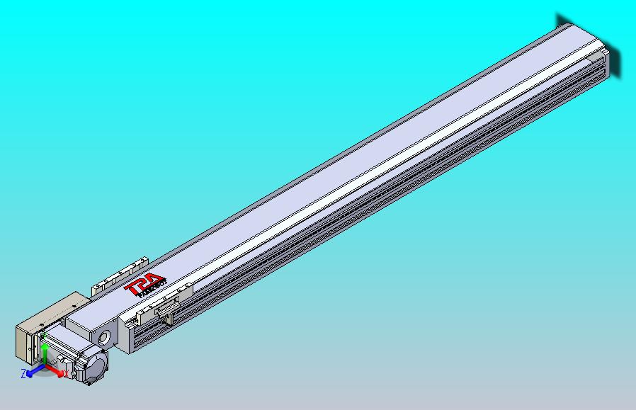 皮带直线轴半封闭可选导轨TPA-HNB-120D-110-L950-ML-C-P40-N3