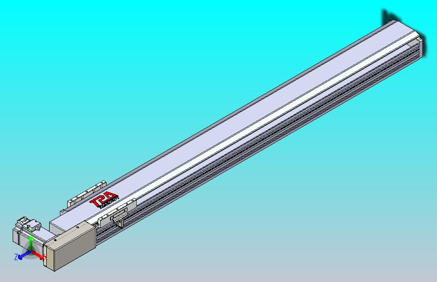 皮带直线轴半封闭可选导轨TPA-HNB-120D-110-L950-MR-C-P40-N3