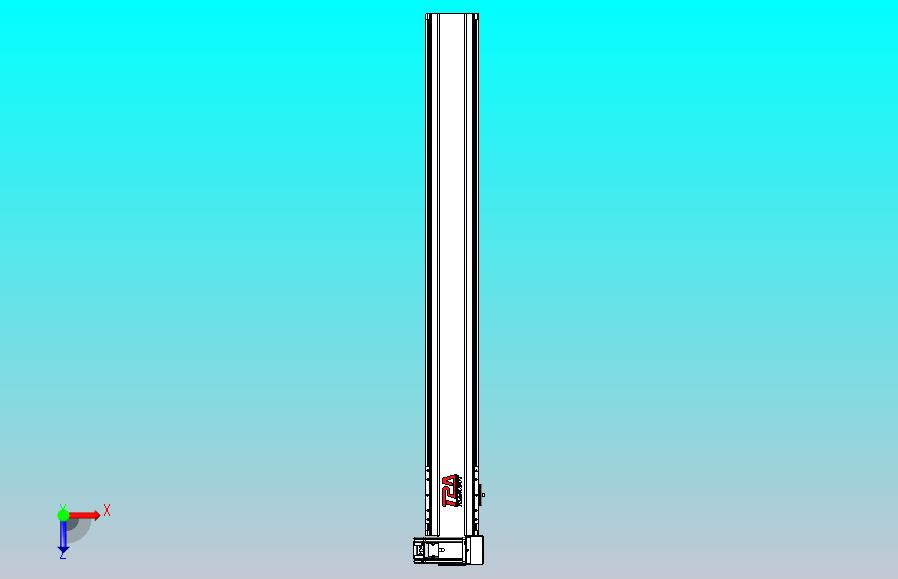 皮带直线轴半封闭可选导轨TPA-HNB-120D-110-L950-RU-Y-P40-N3