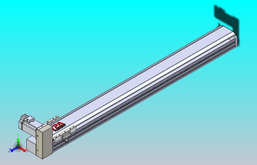 皮带直线轴半封闭可选导轨TPA-HNB-120D-110-L950-RU-Y-P40-N3