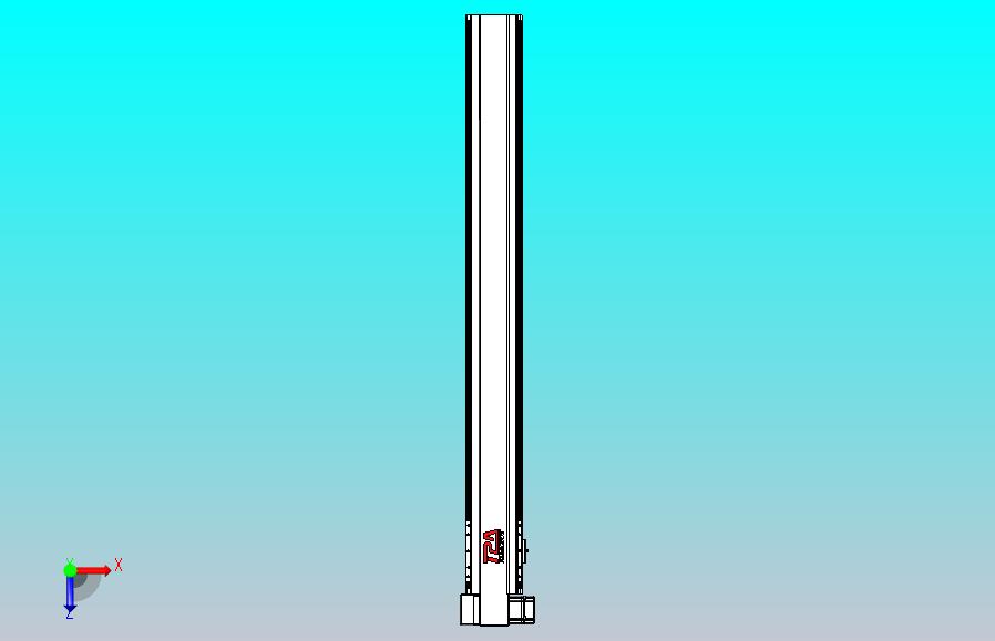 皮带直线轴半封闭可选导轨TPA-HNB-120D-110-L1000-LP-Y-P40-N3