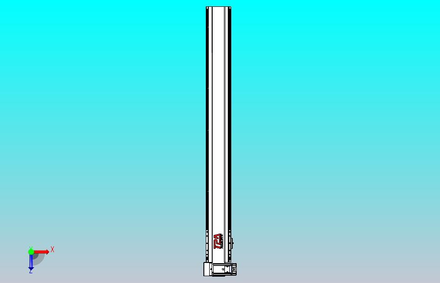 皮带直线轴半封闭可选导轨TPA-HNB-120D-110-L1000-LU-C-P40-N3