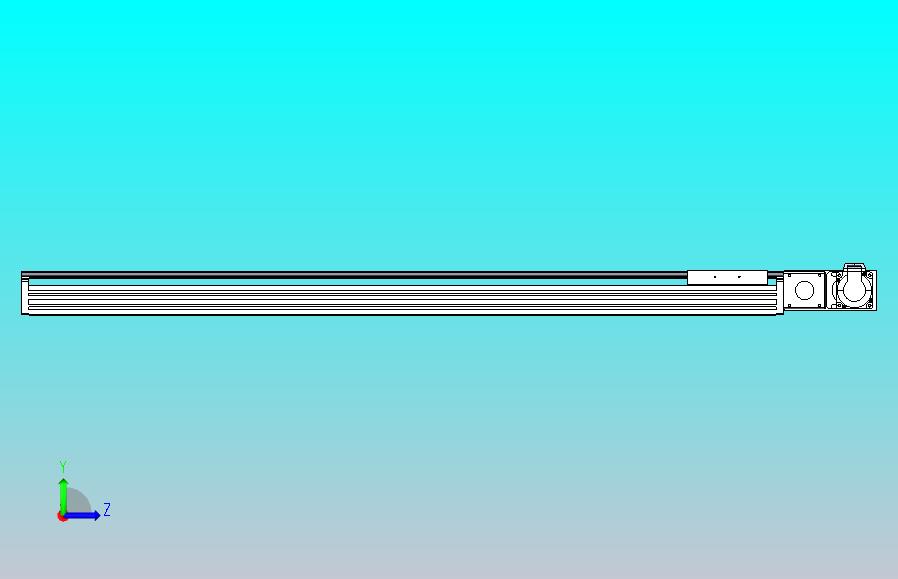 皮带直线轴半封闭可选导轨TPA-HNB-120D-110-L1000-MR-C-P40-N3