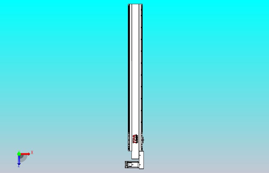 皮带直线轴半封闭可选导轨TPA-HNB-120D-110-L1000-MR-C-P40-N3