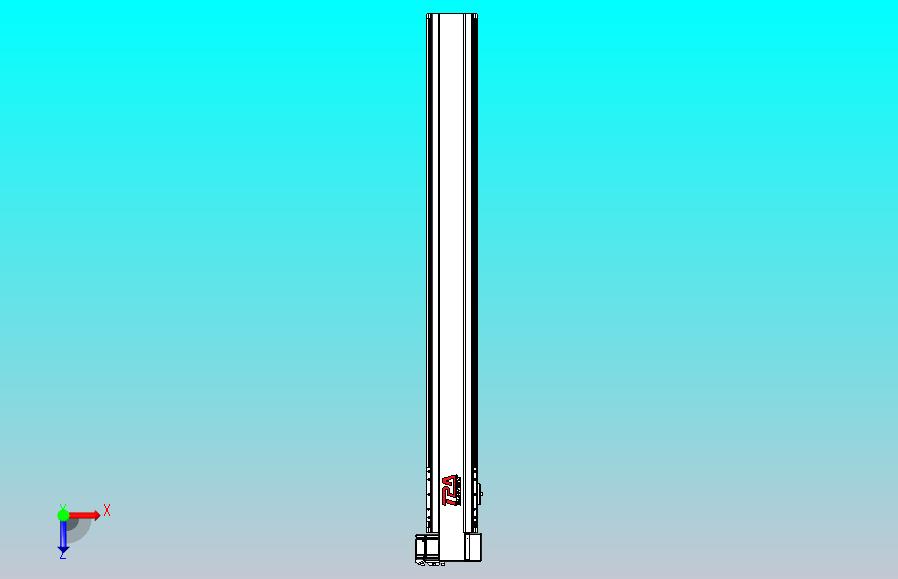 皮带直线轴半封闭可选导轨TPA-HNB-120D-110-L1000-RP-C-P40-N3
