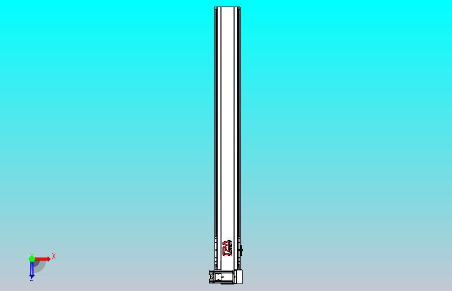 皮带直线轴半封闭可选导轨TPA-HNB-120D-110-L1000-RU-Y-P40-N3