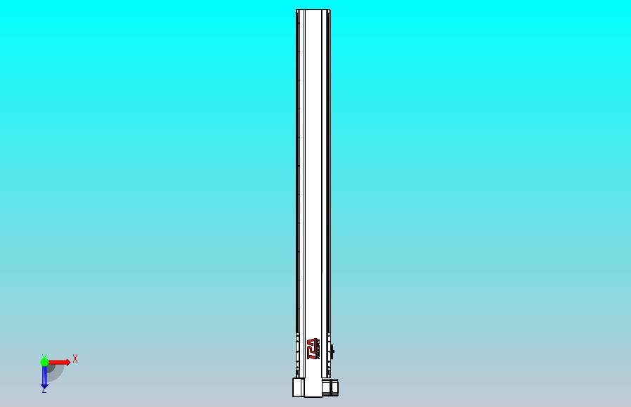 皮带直线轴半封闭可选导轨TPA-HNB-120D-110-L1050-LP-Y-P40-N3