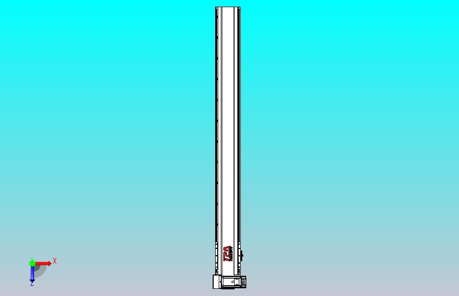 皮带直线轴半封闭可选导轨TPA-HNB-120D-110-L1050-LU-C-P40-N3