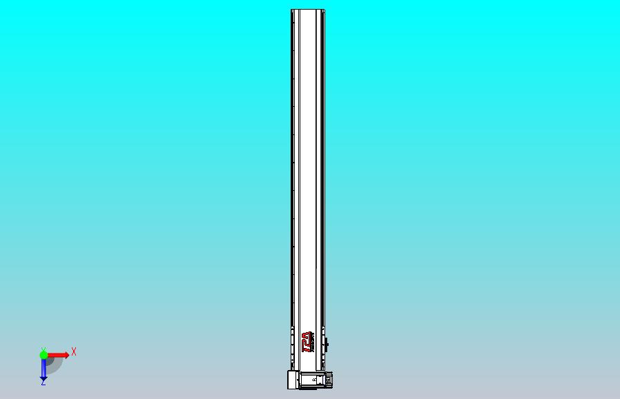 皮带直线轴半封闭可选导轨TPA-HNB-120D-110-L1050-LU-Y-P40-N3