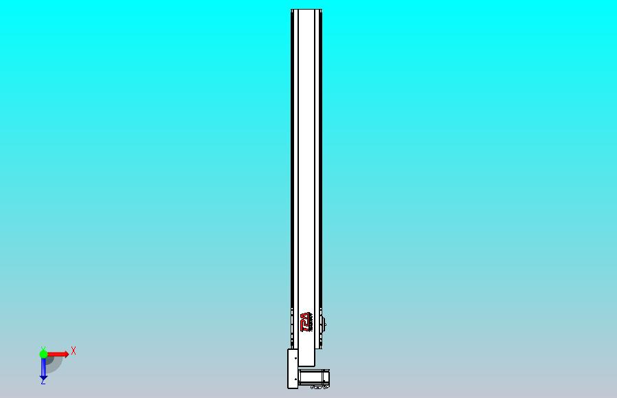 皮带直线轴半封闭可选导轨TPA-HNB-120D-110-L1050-ML-C-P40-N3