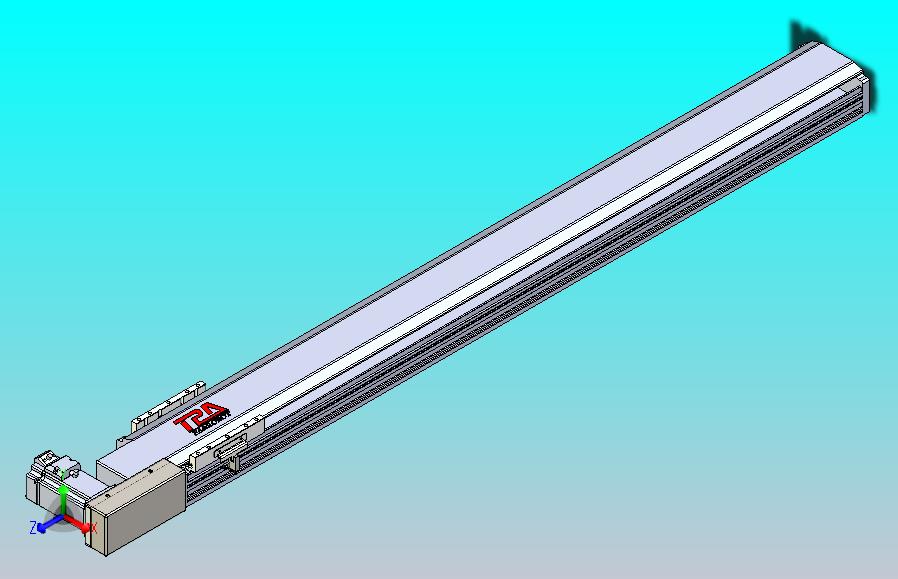 皮带直线轴半封闭可选导轨TPA-HNB-120D-110-L1050-MR-C-P40-N3