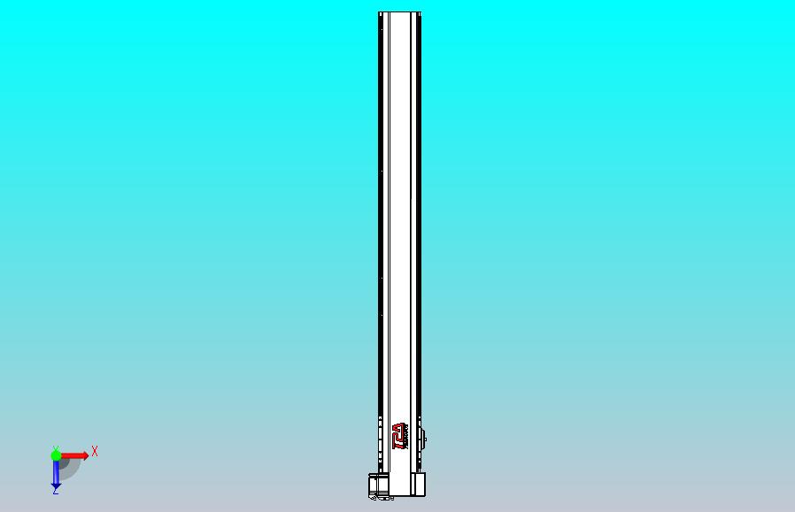 皮带直线轴半封闭可选导轨TPA-HNB-120D-110-L1050-RP-C-P40-N3