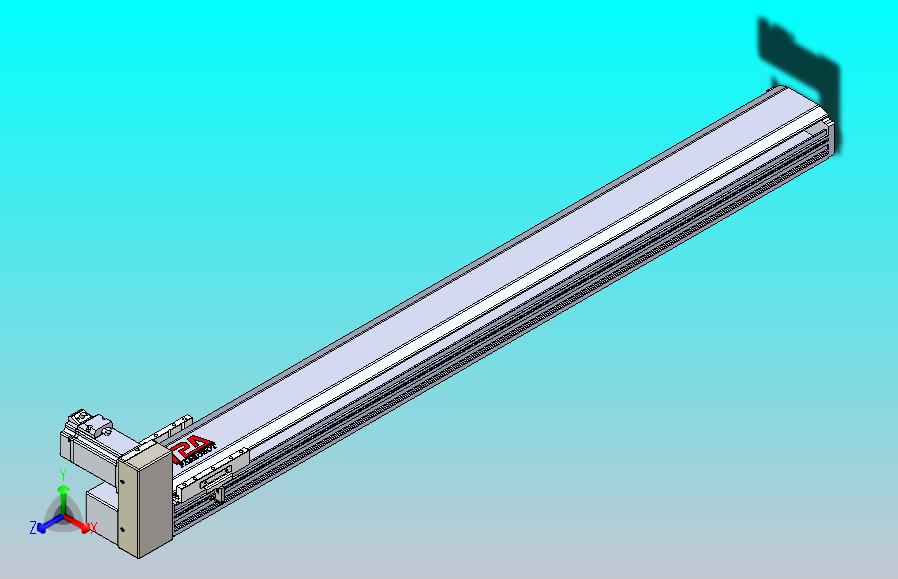 皮带直线轴半封闭可选导轨TPA-HNB-120D-110-L1050-RU-C-P40-N3