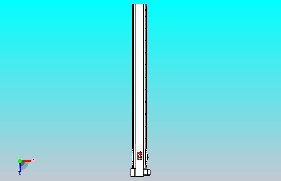 皮带直线轴半封闭可选导轨TPA-HNB-120D-110-L1100-LP-C-P40-N3
