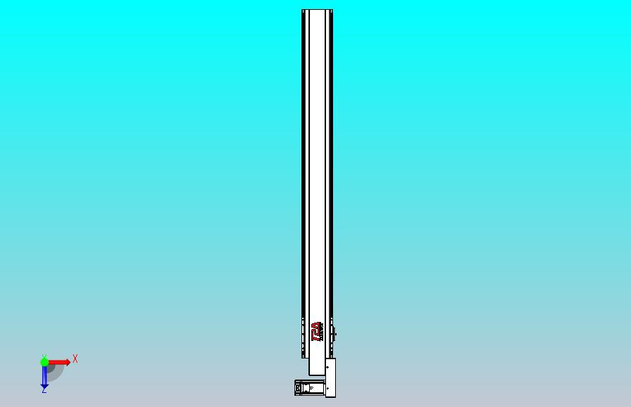 皮带直线轴半封闭可选导轨TPA-HNB-120D-110-L1100-MR-Y-P40-N3