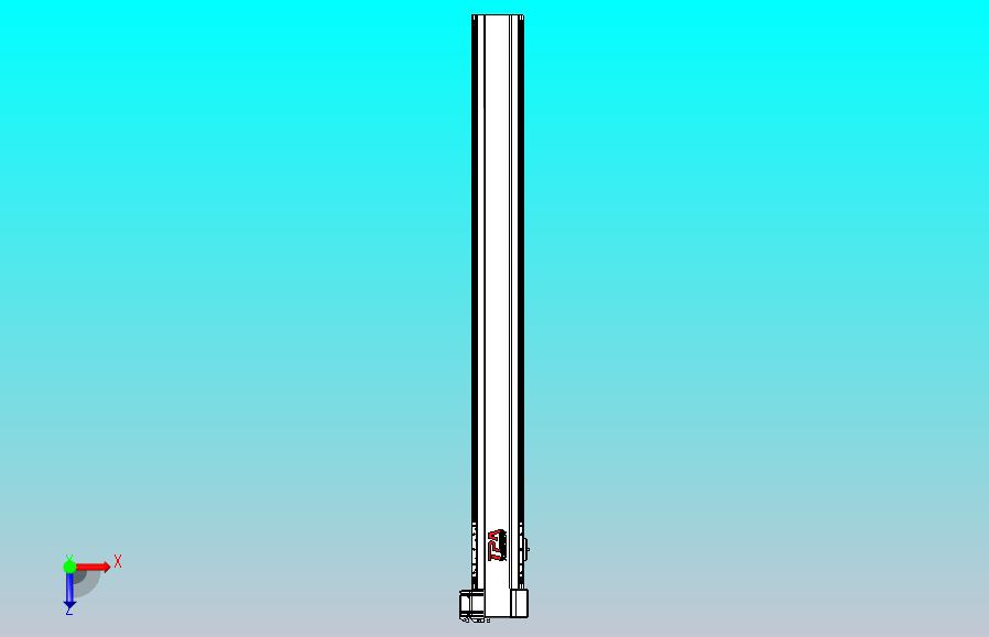 皮带直线轴半封闭可选导轨TPA-HNB-120D-110-L1100-RP-Y-P40-N3