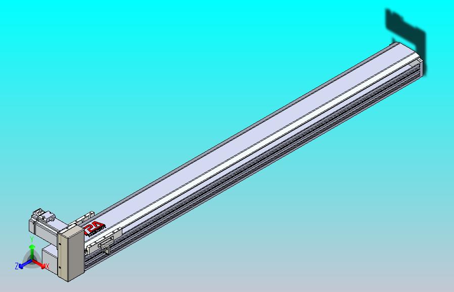 皮带直线轴半封闭可选导轨TPA-HNB-120D-110-L1100-RU-C-P40-N3