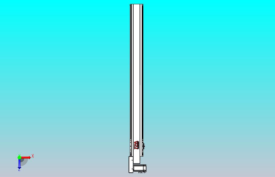 皮带直线轴半封闭可选导轨TPA-HNB-120D-110-L1150-ML-C-P40-N3