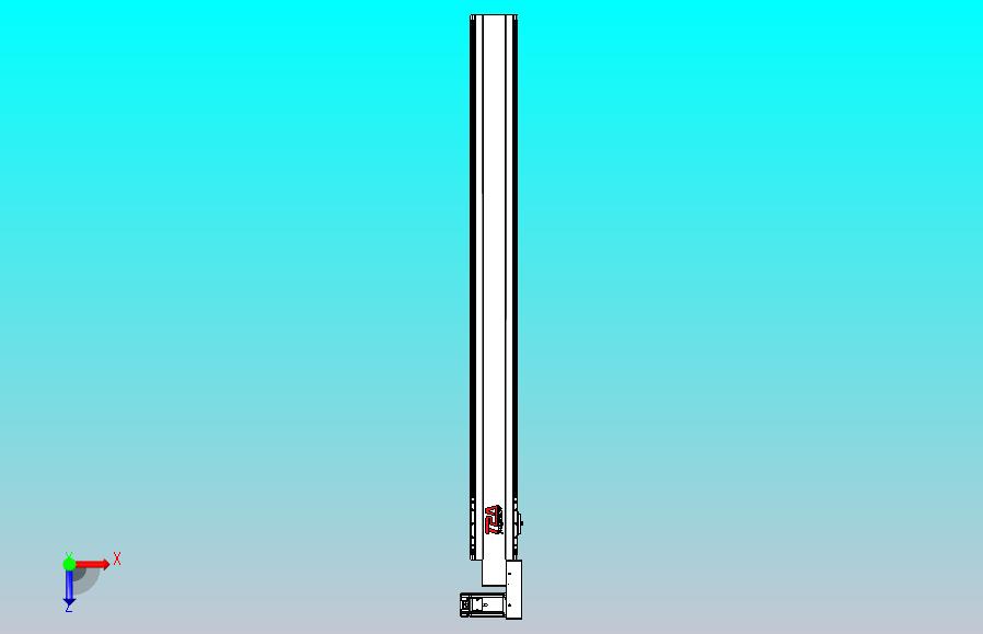 皮带直线轴半封闭可选导轨TPA-HNB-120D-110-L1150-MR-Y-P40-N3