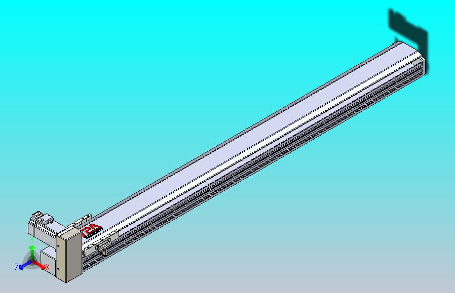皮带直线轴半封闭可选导轨TPA-HNB-120D-110-L1150-RU-Y-P40-N3