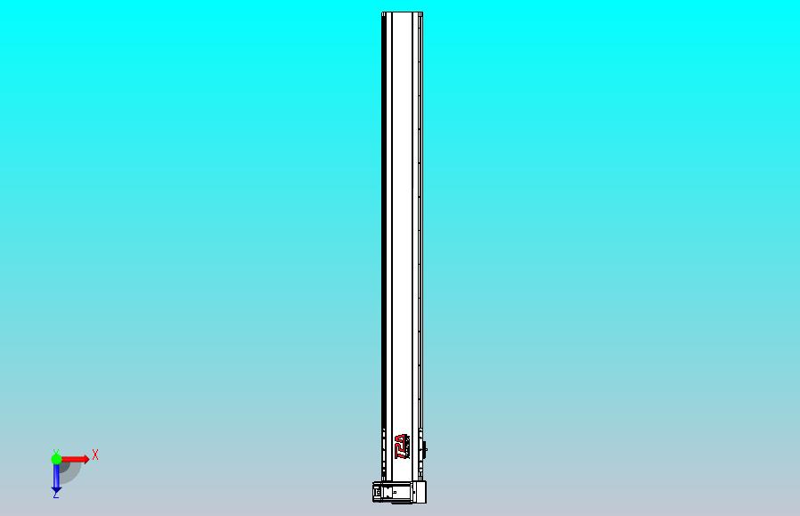 皮带直线轴半封闭可选导轨TPA-HNB-120D-110-L1150-RU-Y-P40-N3