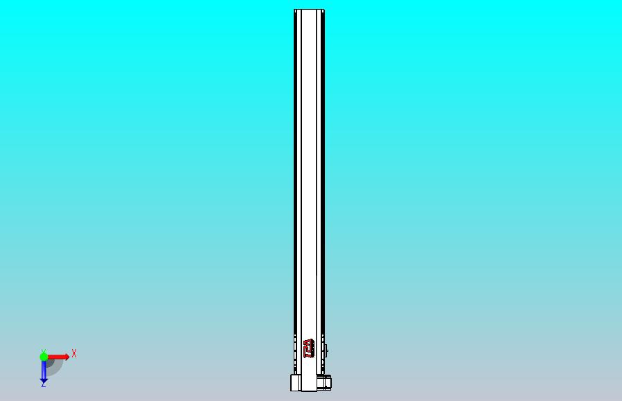 皮带直线轴半封闭可选导轨TPA-HNB-120D-110-L1200-LP-Y-P40-N3