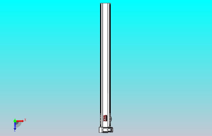 皮带直线轴半封闭可选导轨TPA-HNB-120D-110-L1200-LU-Y-P40-N3