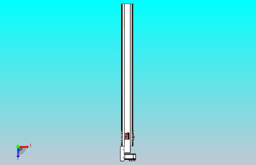 皮带直线轴半封闭可选导轨TPA-HNB-120D-110-L1200-ML-C-P40-N3