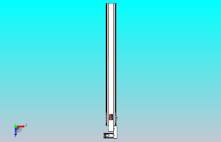 皮带直线轴半封闭可选导轨TPA-HNB-120D-110-L1200-MR-Y-P40-N3