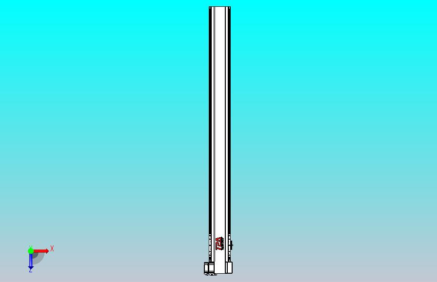 皮带直线轴半封闭可选导轨TPA-HNB-120D-110-L1200-RP-Y-P40-N3