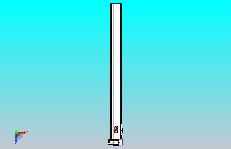 皮带直线轴半封闭可选导轨TPA-HNB-120D-110-L1200-RU-C-P40-N3