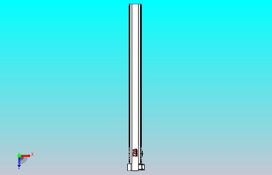 皮带直线轴半封闭可选导轨TPA-HNB-120D-110-L1250-LP-Y-P40-N3