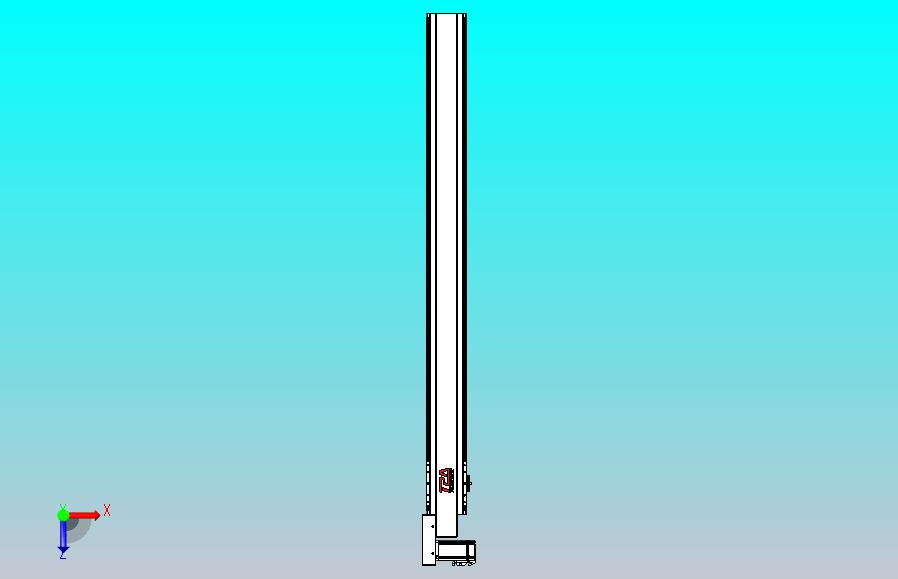 皮带直线轴半封闭可选导轨TPA-HNB-120D-110-L1250-ML-Y-P40-N3