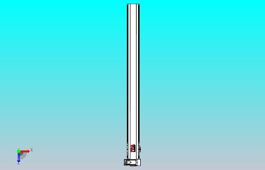 皮带直线轴半封闭可选导轨TPA-HNB-120D-110-L1250-RU-C-P40-N3