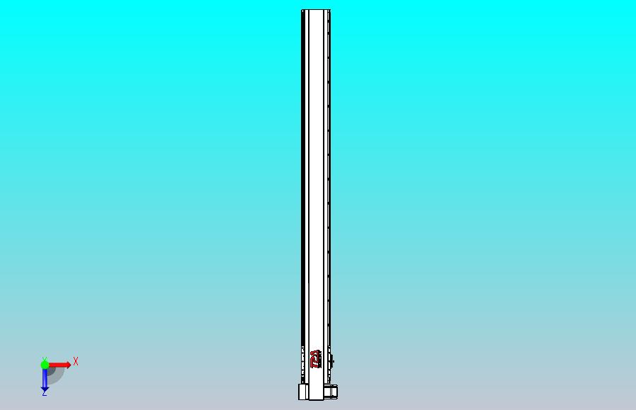 皮带直线轴半封闭可选导轨TPA-HNB-120D-110-L1300-LP-C-P40-N3