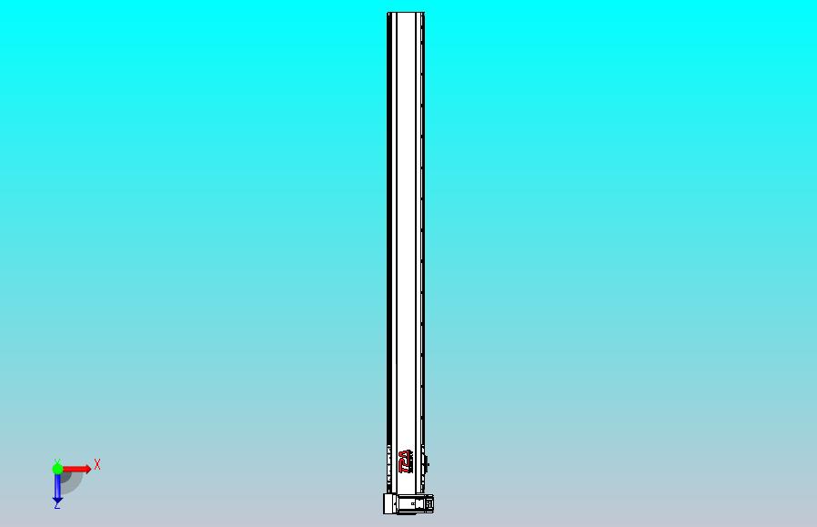 皮带直线轴半封闭可选导轨TPA-HNB-120D-110-L1300-LU-C-P40-N3