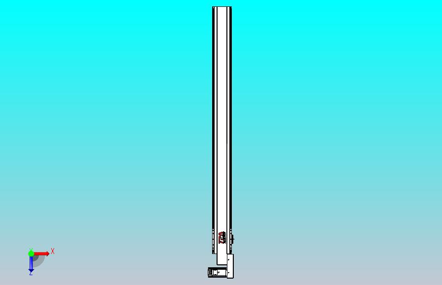 皮带直线轴半封闭可选导轨TPA-HNB-120D-110-L1300-MR-Y-P40-N3
