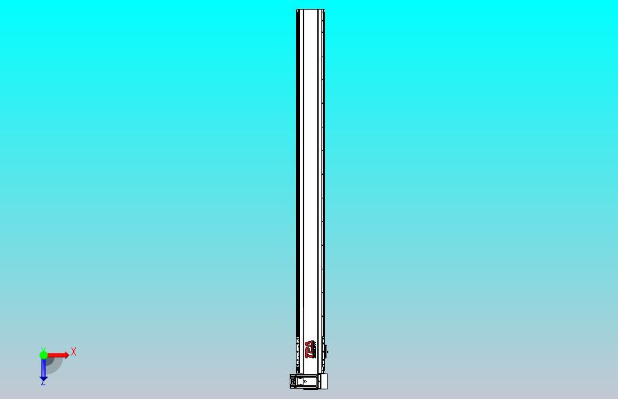 皮带直线轴半封闭可选导轨TPA-HNB-120D-110-L1300-RU-Y-P40-N3