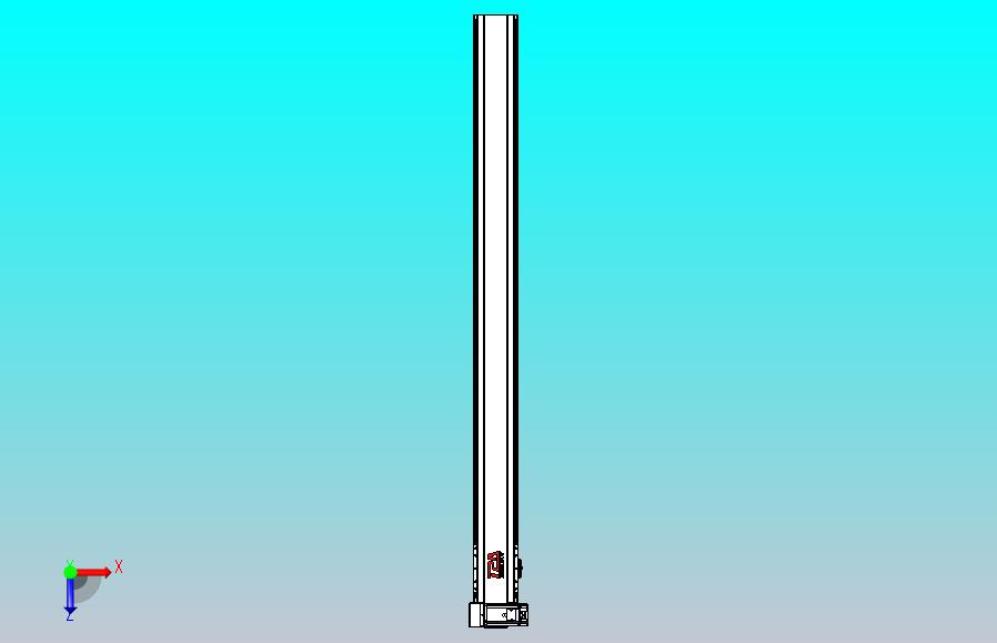 皮带直线轴半封闭可选导轨TPA-HNB-120D-110-L1350-LU-Y-P40-N3
