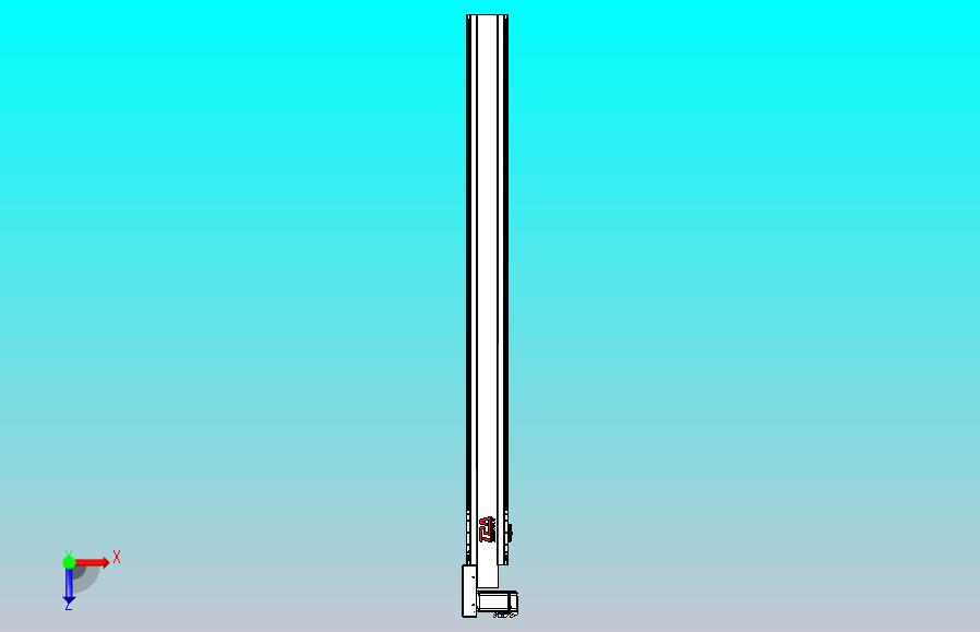 皮带直线轴半封闭可选导轨TPA-HNB-120D-110-L1350-ML-Y-P40-N3
