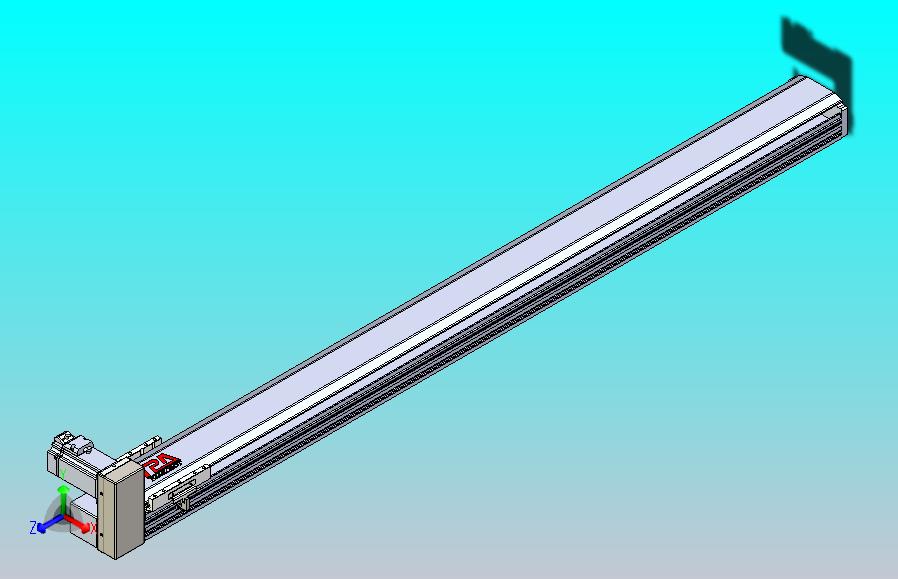皮带直线轴半封闭可选导轨TPA-HNB-120D-110-L1350-RU-C-P40-N3