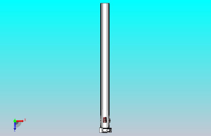 皮带直线轴半封闭可选导轨TPA-HNB-120D-110-L1400-LU-C-P40-N3