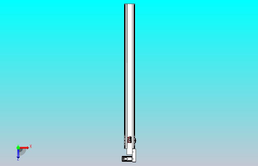 皮带直线轴半封闭可选导轨TPA-HNB-120D-110-L1400-MR-Y-P40-N3