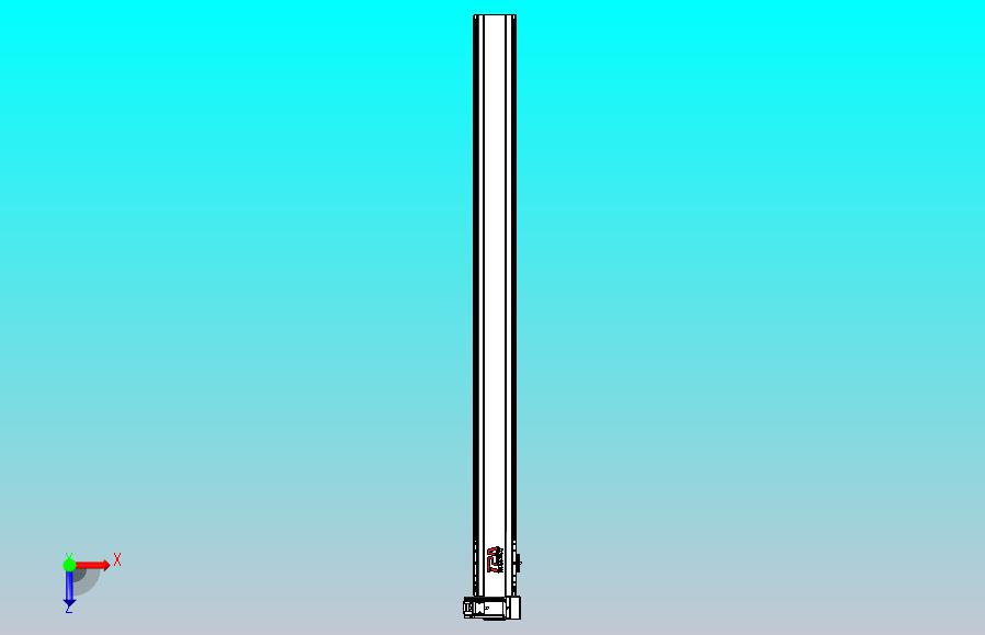 皮带直线轴半封闭可选导轨TPA-HNB-120D-110-L1400-RU-Y-P40-N3