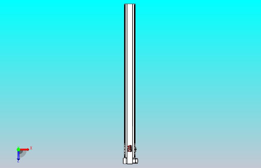 皮带直线轴半封闭可选导轨TPA-HNB-120D-110-L1450-LP-C-P40-N3