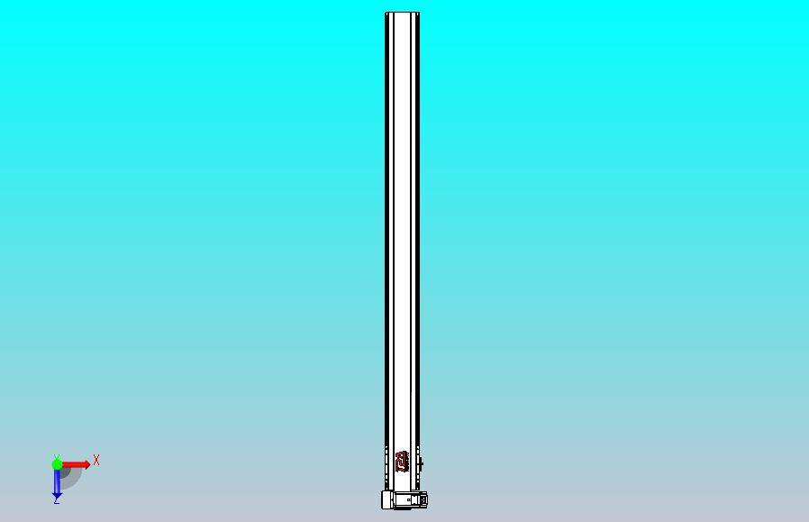 皮带直线轴半封闭可选导轨TPA-HNB-120D-110-L1450-LU-Y-P40-N3